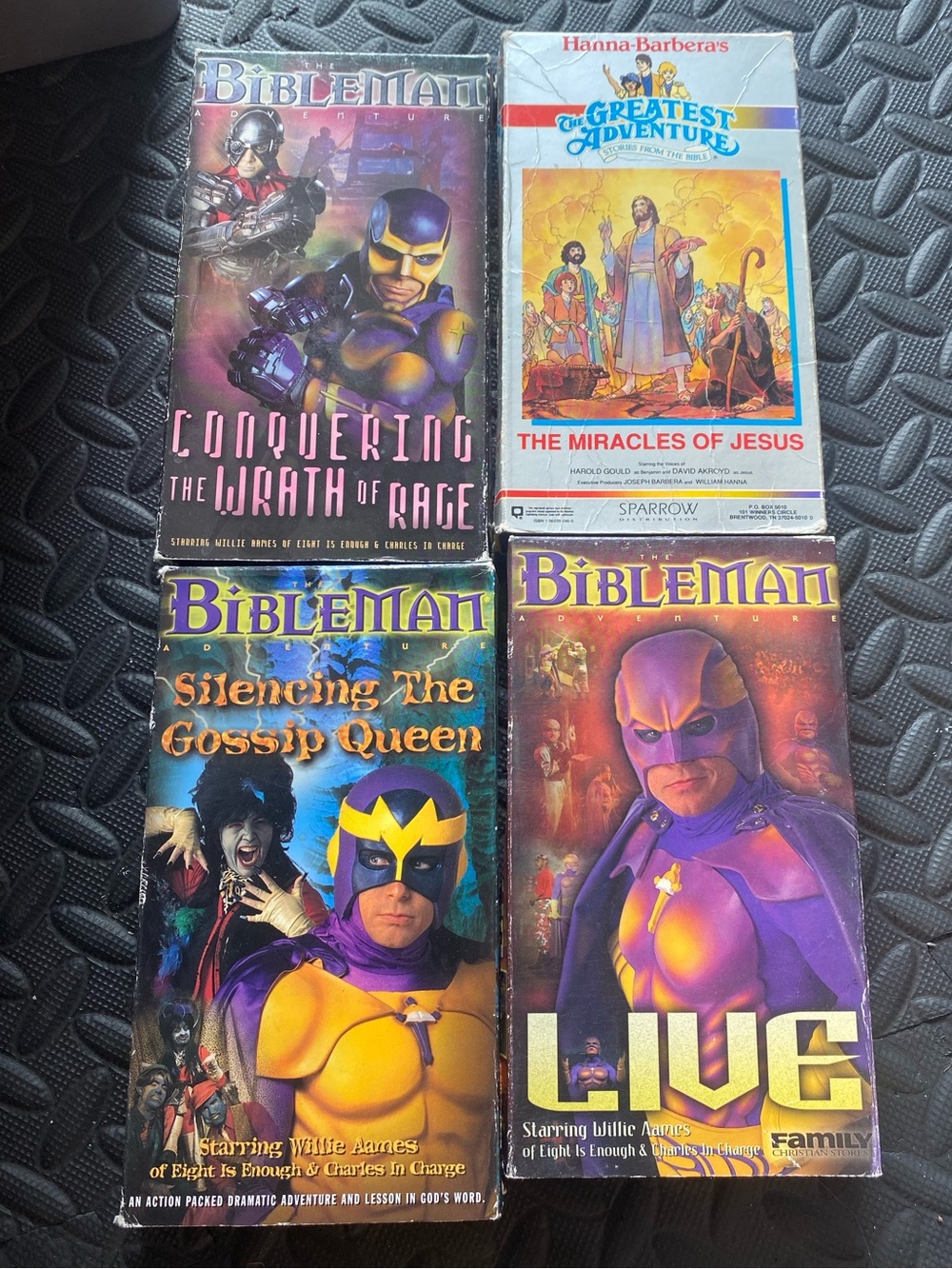 Bibleman vhs tapes (3) (1) the greatest adventure